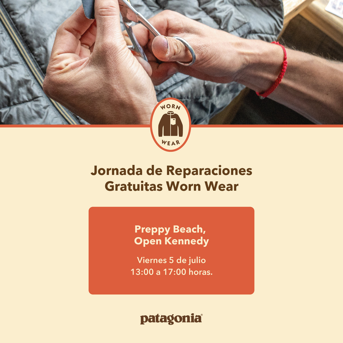 Jornada de reparaciones gratuitas Worn Wear