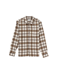 Camisa Hombre Albert Check - Natural