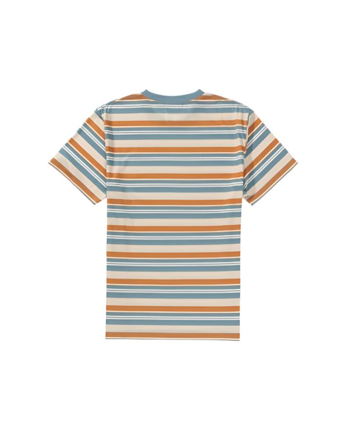 Polera Hombre Everyday Stripe - Mineral Blue