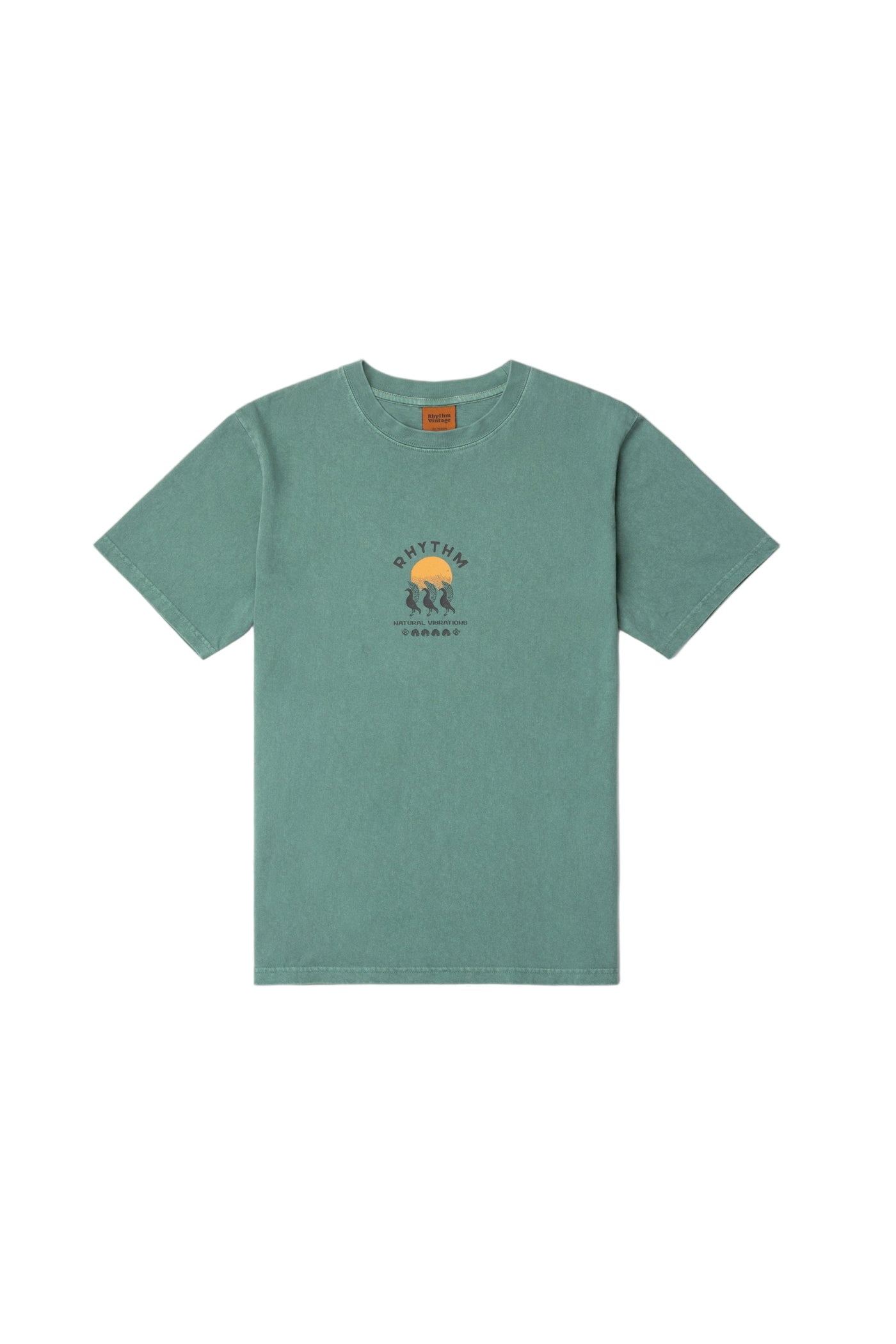 Polera Hombre Natural Vibrations Vintage - Green