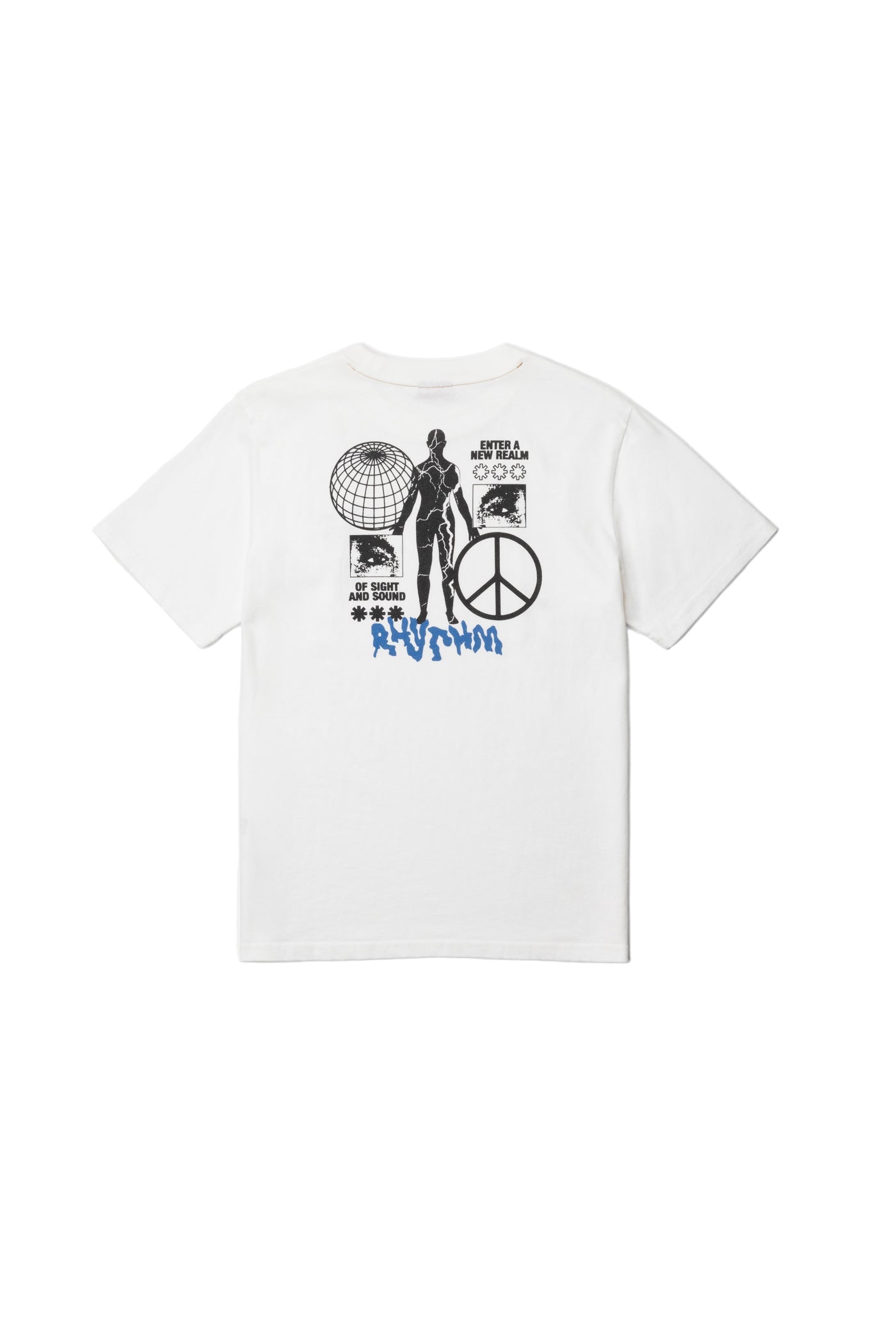 Polera Hombre New Realm Vintage - White