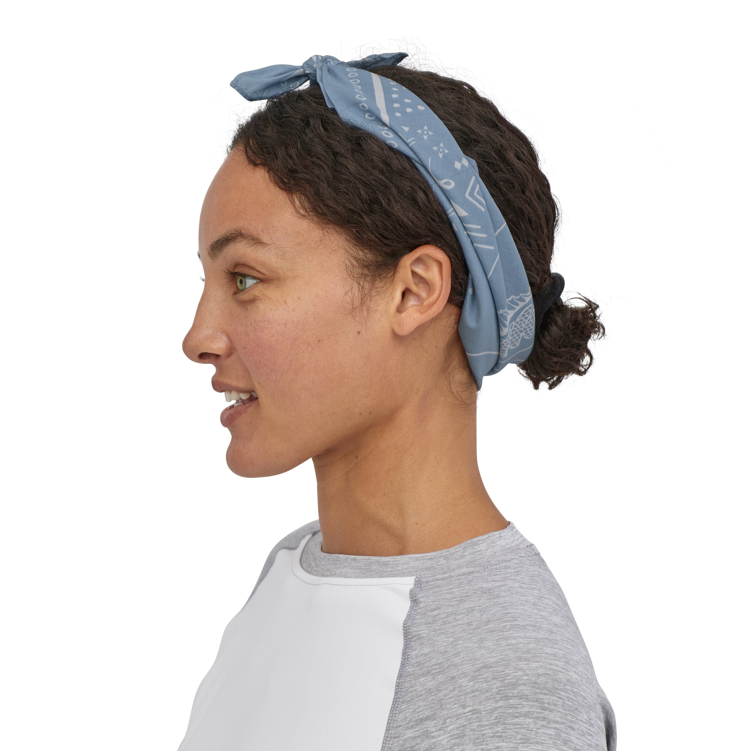 Bandana Patagonia - Three Fish: Berlin Blue