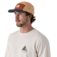 Jockey Five Panel Maclure Hat - Shop Sticker: Grayling Brown