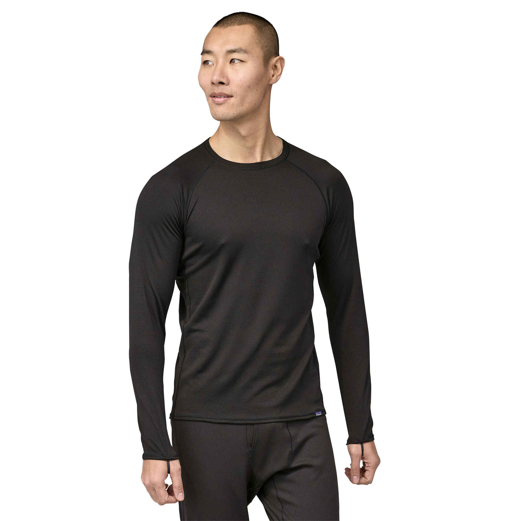 Primera Capa Hombre Capilene® Midweight Crew Black