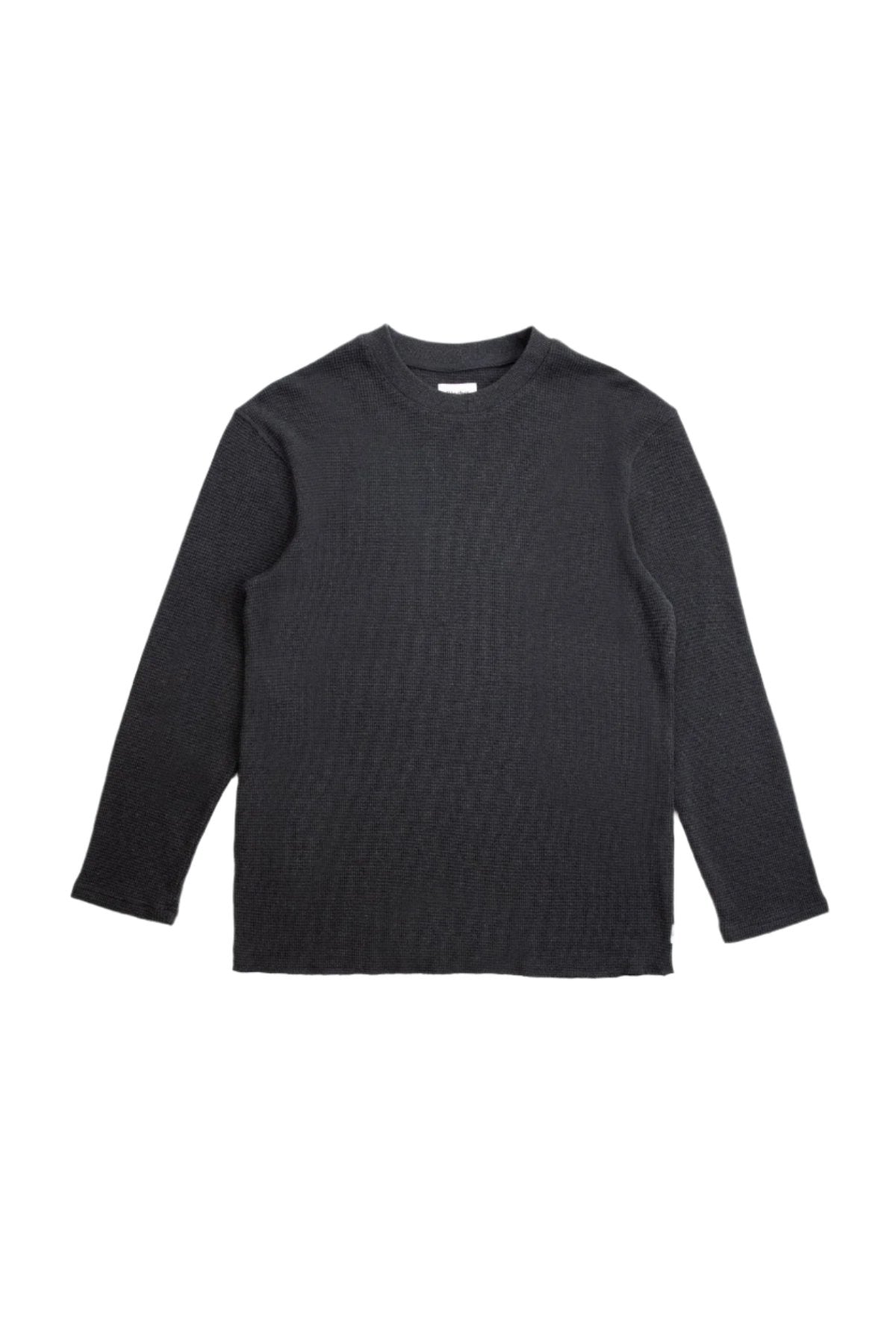 Sweater Hombre Classic Waffle Knit - Vintage Black