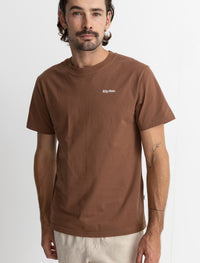 Polera Hombre Classic Brand Tee - Chocolate