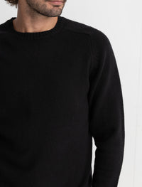 Sweater Hombre Classic Crew Knit - Vintage Black