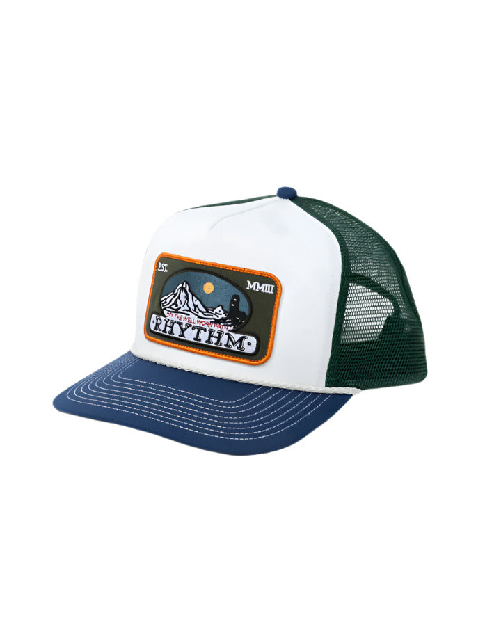 Jockey Horizon Trucker Cap - Blue/Green