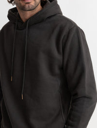 Poleron Hombre Classic Fleece Hood - Vintage Black