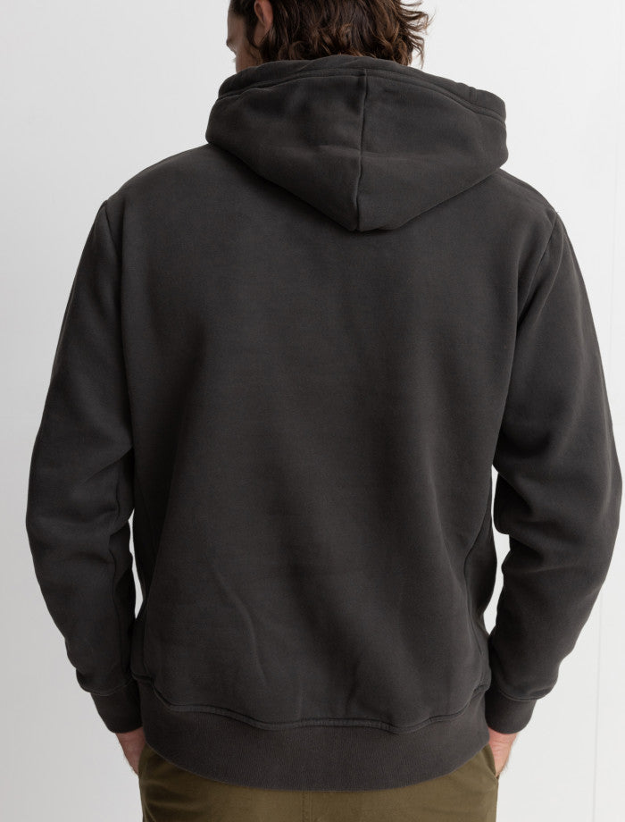 Poleron Hombre Classic Fleece Hood - Vintage Black