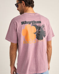 Polera Hombre Tropic Radio Vintage - Grape