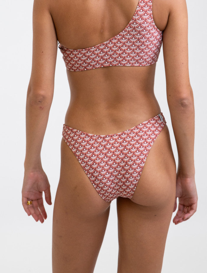 Bikini Bottom Siren Hi Cut - Earth