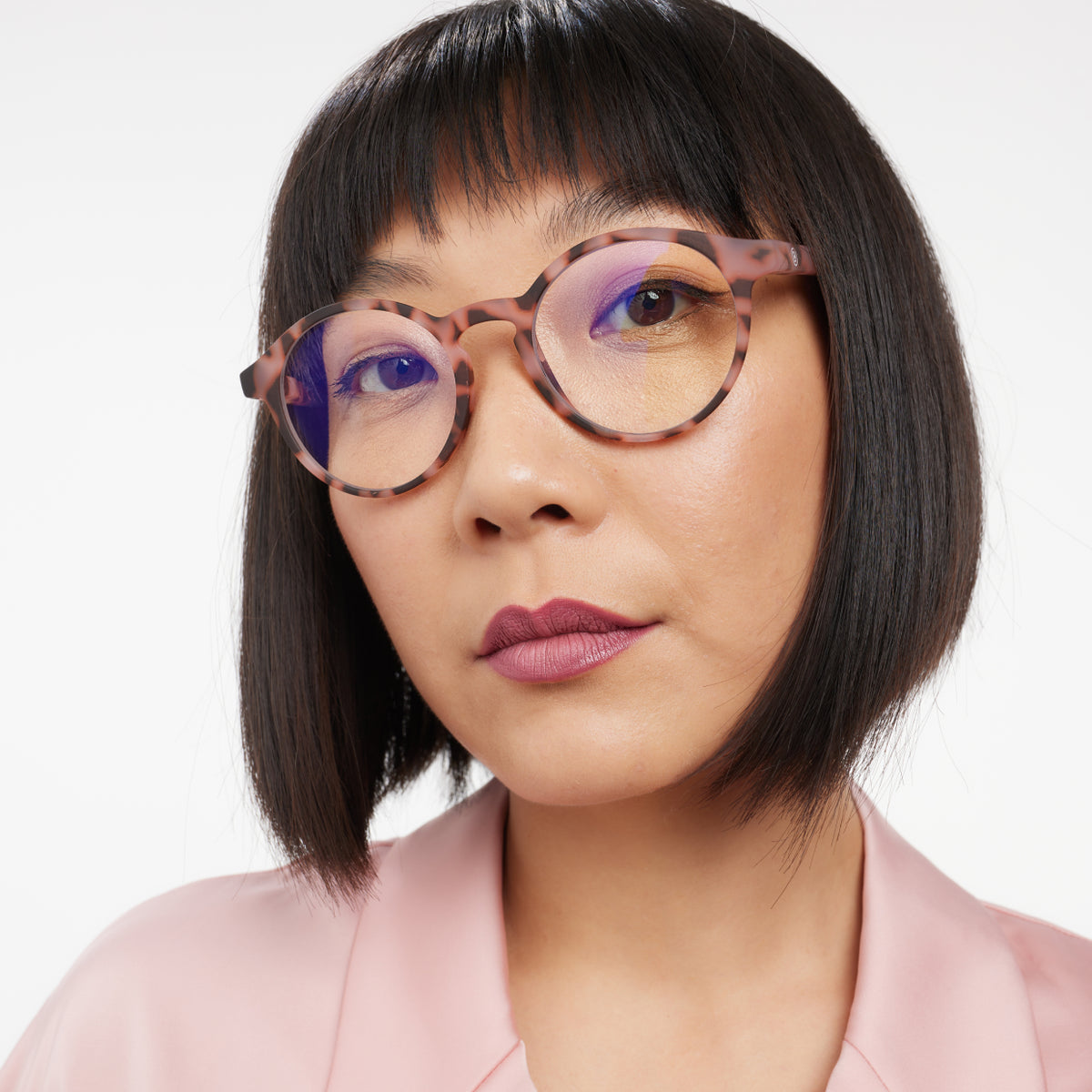 Anteojos Para Pantalla Le Marais Pink Tortoise