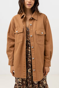 Chaqueta Claude Drill Shacket Toast