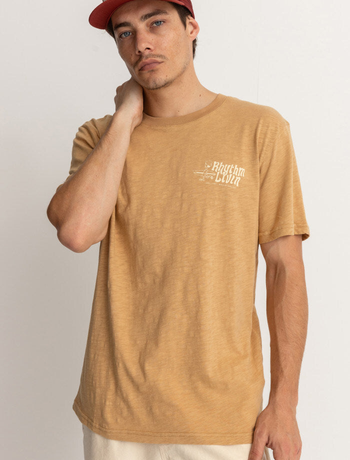 Polera Hombre Livin Slub - Latte