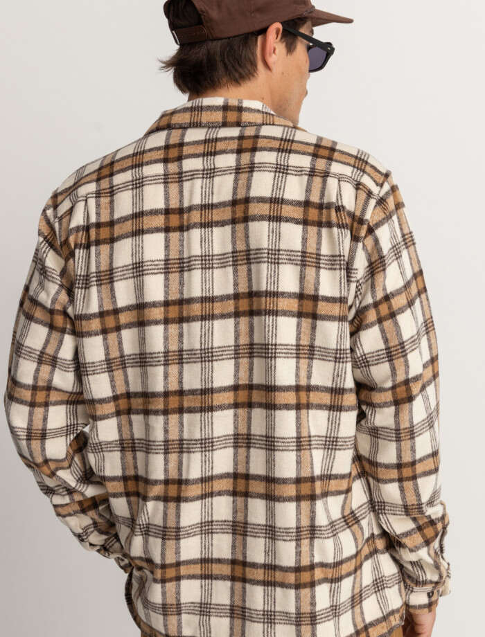 Camisa Hombre Albert Check - Natural