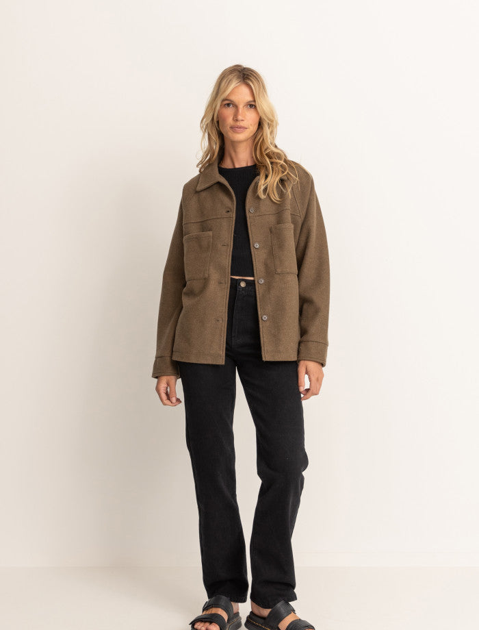 Chaqueta Mujer Cruz - Khaki