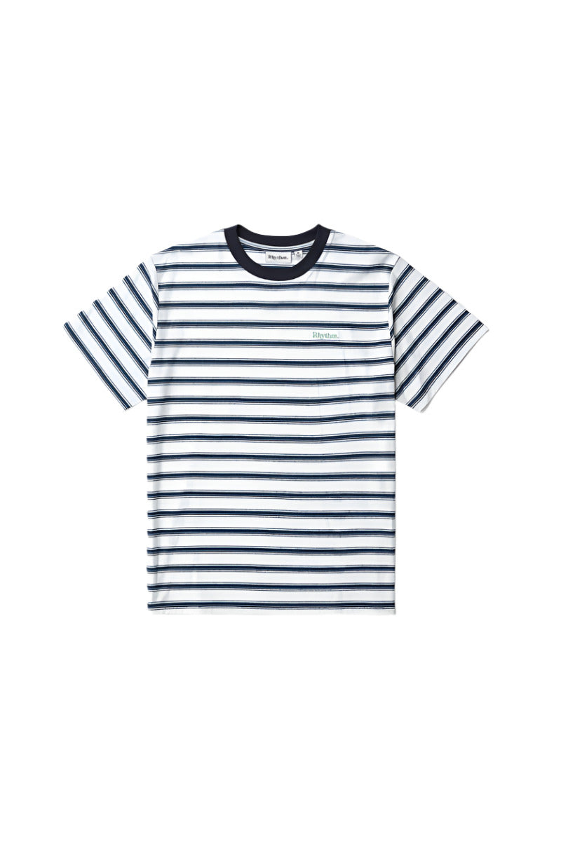 Polera Hombre Everyday Stripe - Vintage White