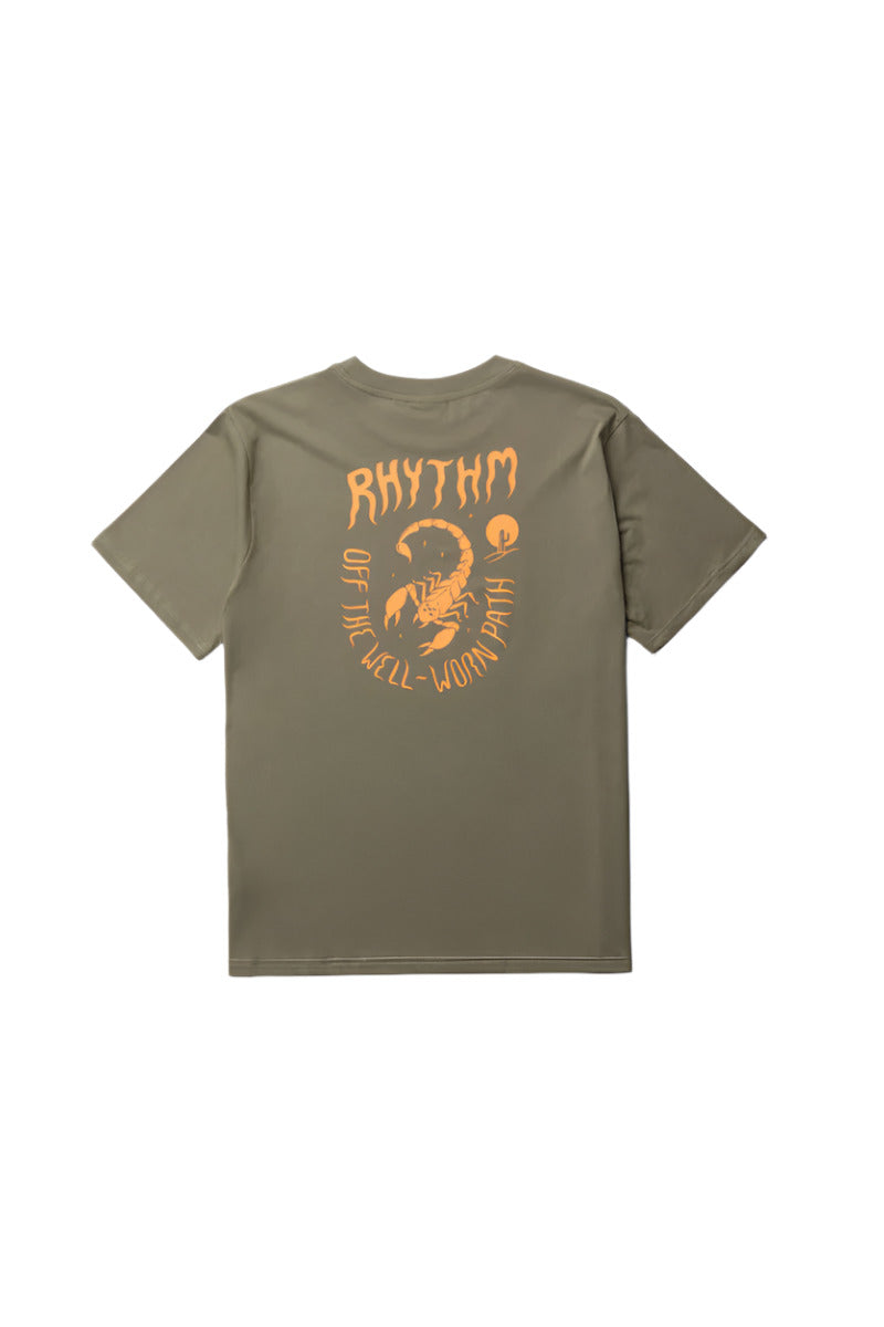 Polera Hombre Desert Locals - Military Olive
