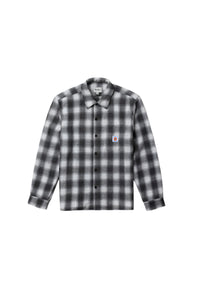 Camisa Hombre Plaid Flannel Shirt - Ash