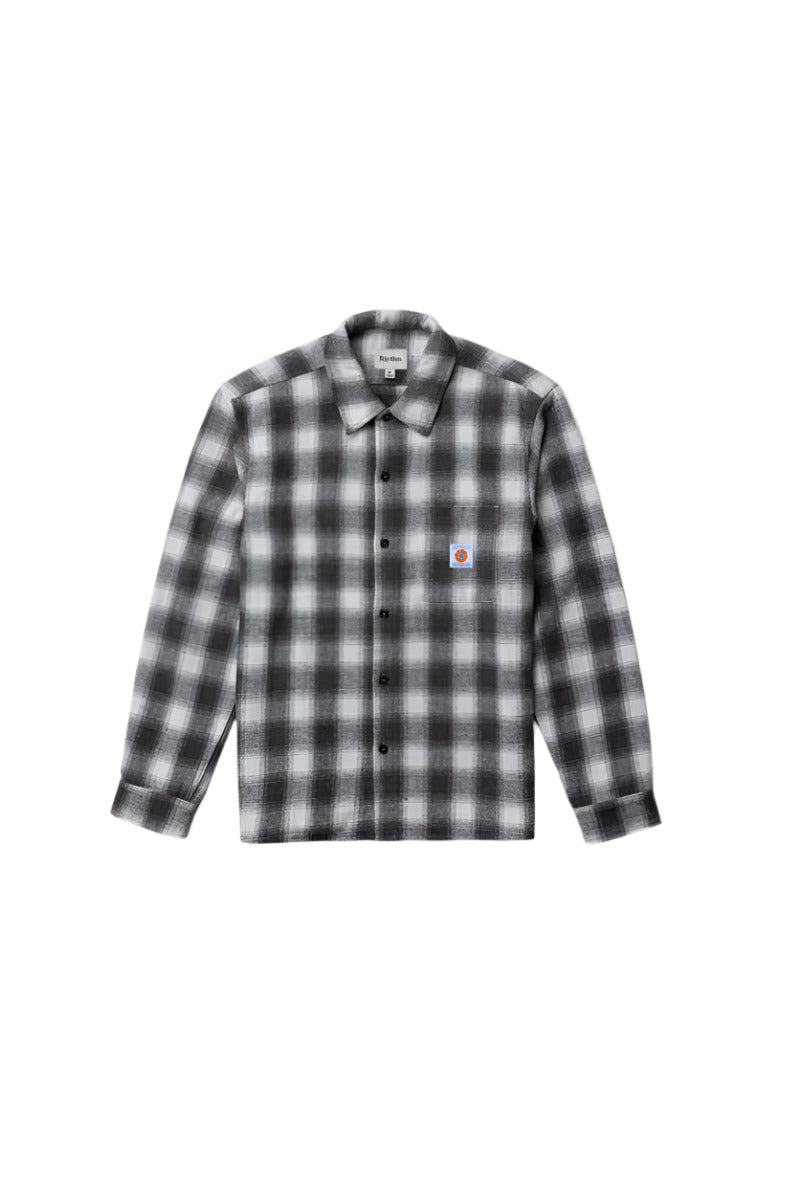 Camisa Hombre Plaid Flannel Shirt - Ash