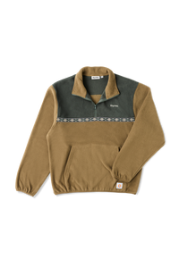 Polar Hombre Alder Half Zip Pull Over - Forest