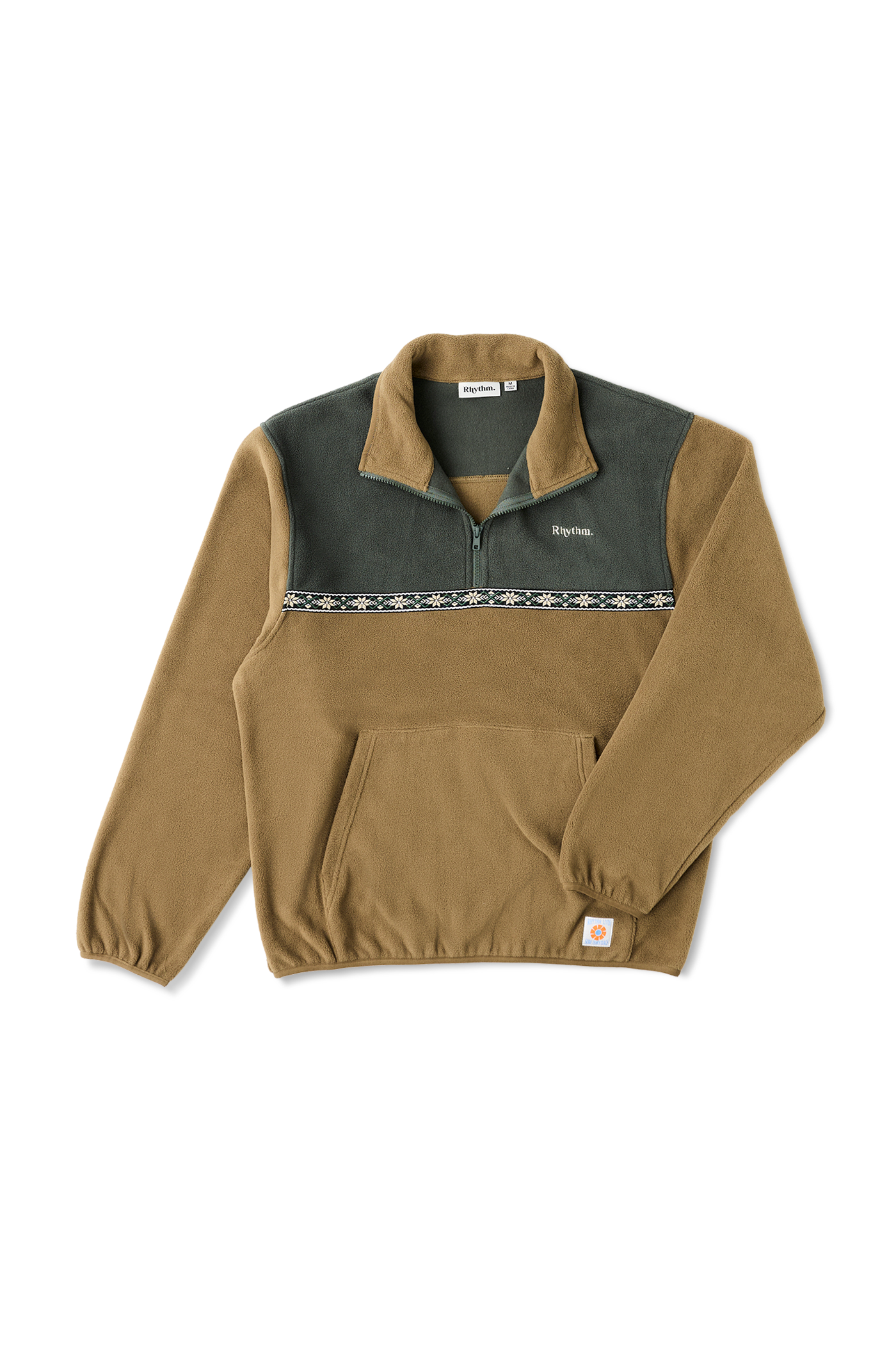 Polar Hombre Alder Half Zip Pull Over - Forest