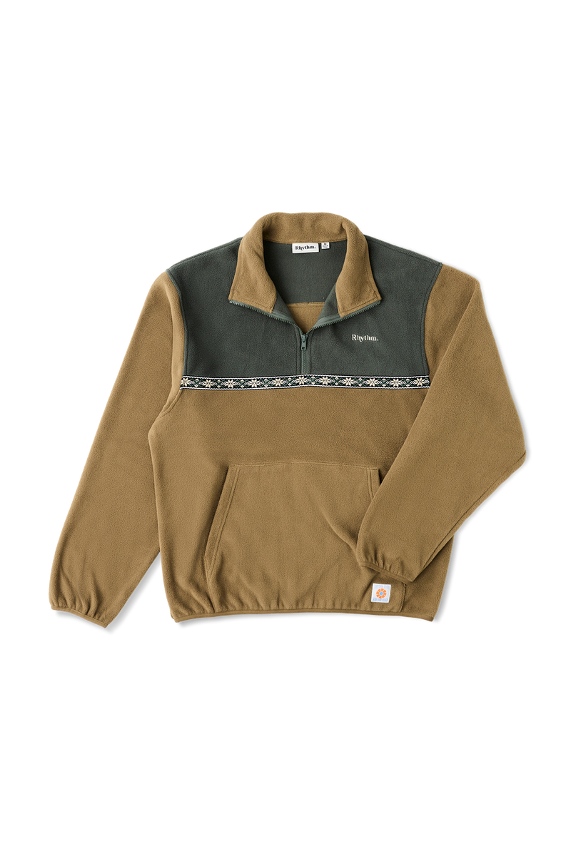 Polar Hombre Alder Half Zip Pull Over - Forest – Preppy Beach