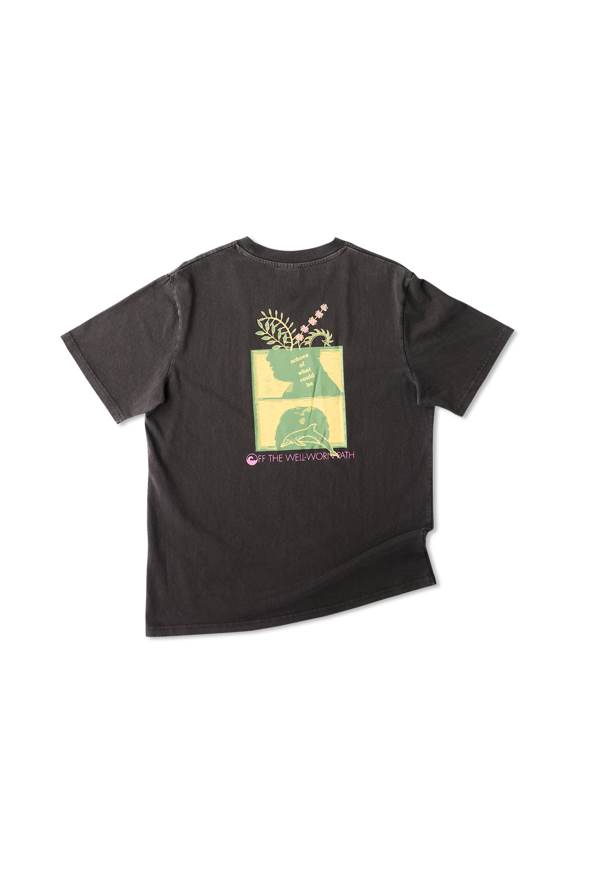 Polera Hombre Echoes Vintage - Vintage Black