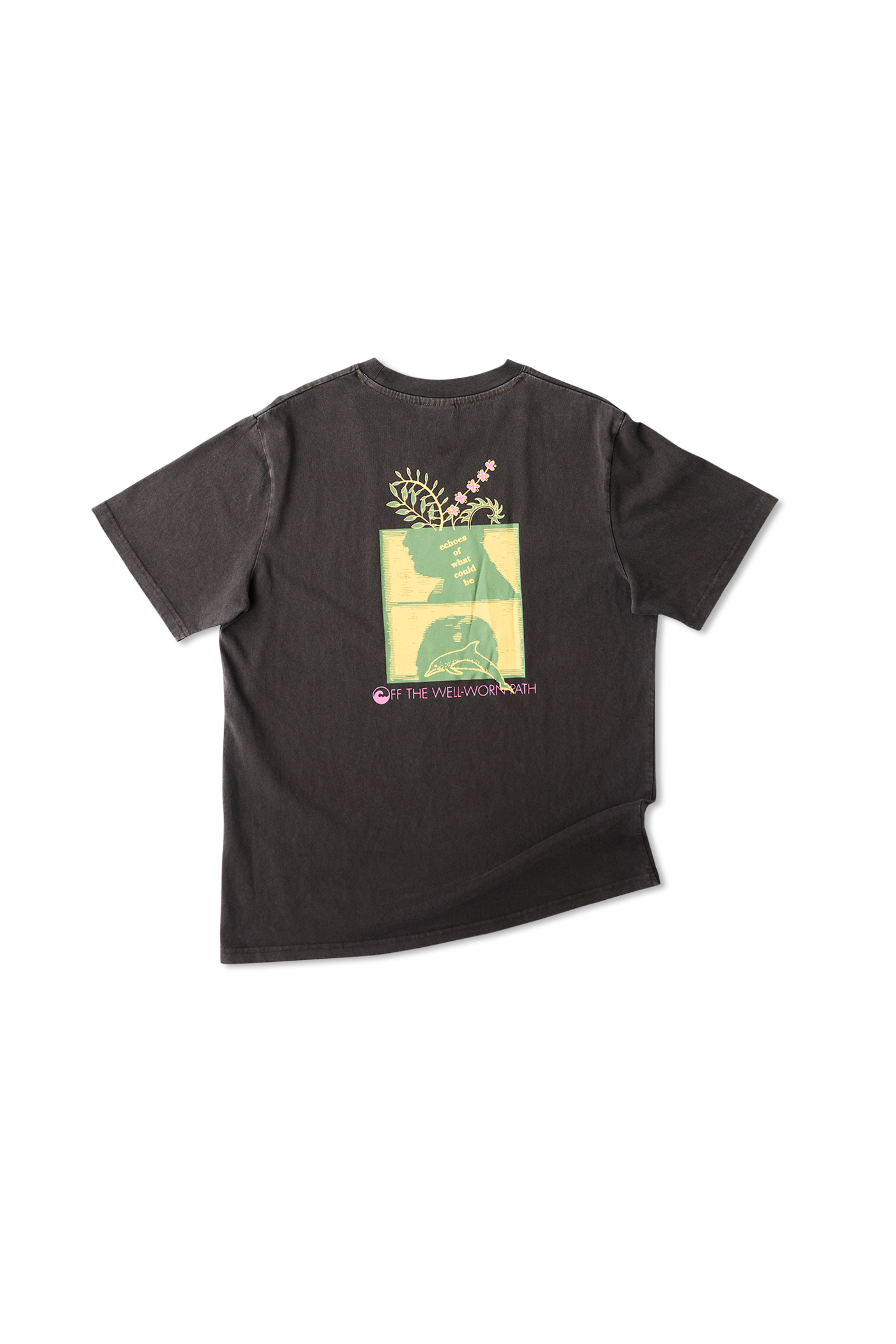 Polera Hombre Echoes Vintage - Vintage Black