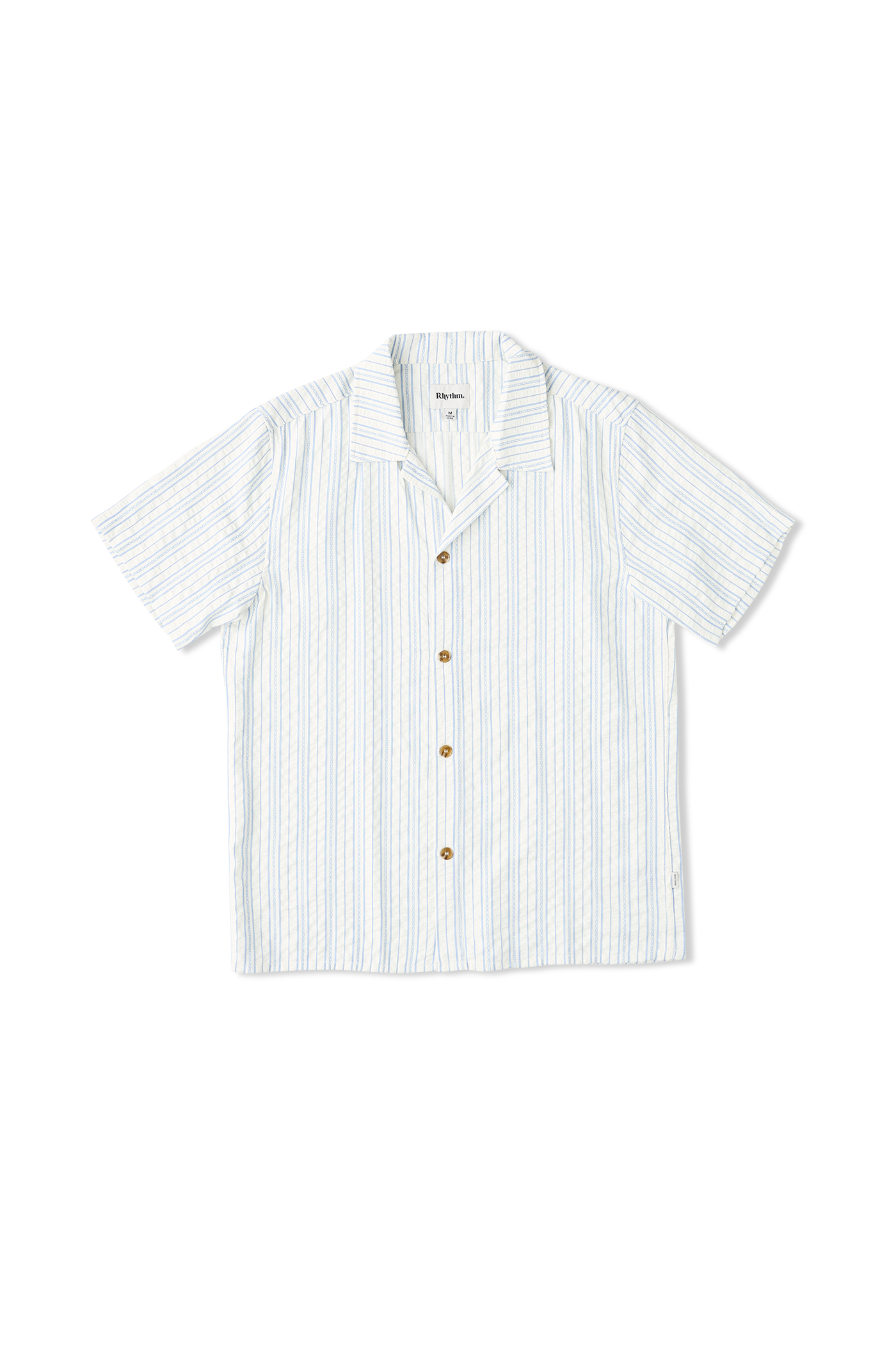 Camisa Hombre Novelty Stripe Shirt - White