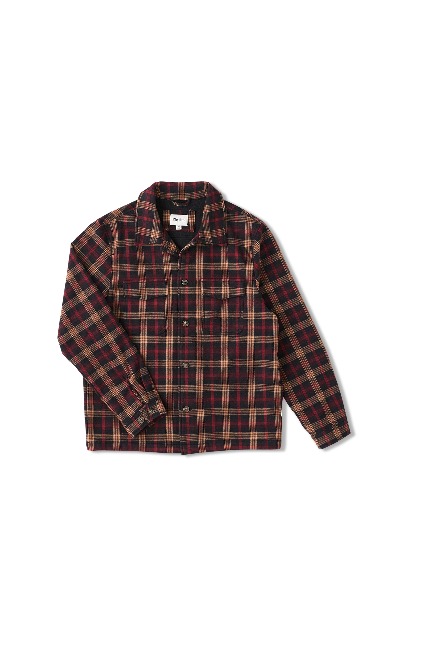 Camisa Hombre Polar Bond Flannel - Vintage Black