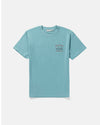 Polera Hombre Worn Path - Mineral Blue