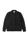 Sweater Hombre Mohair Button Up Knit- Black