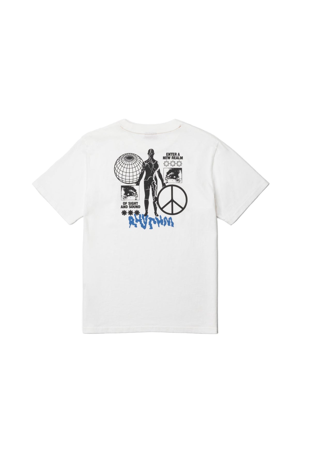 Polera Hombre New Realm Vintage - White