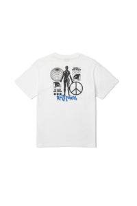 Polera Hombre New Realm Vintage - White