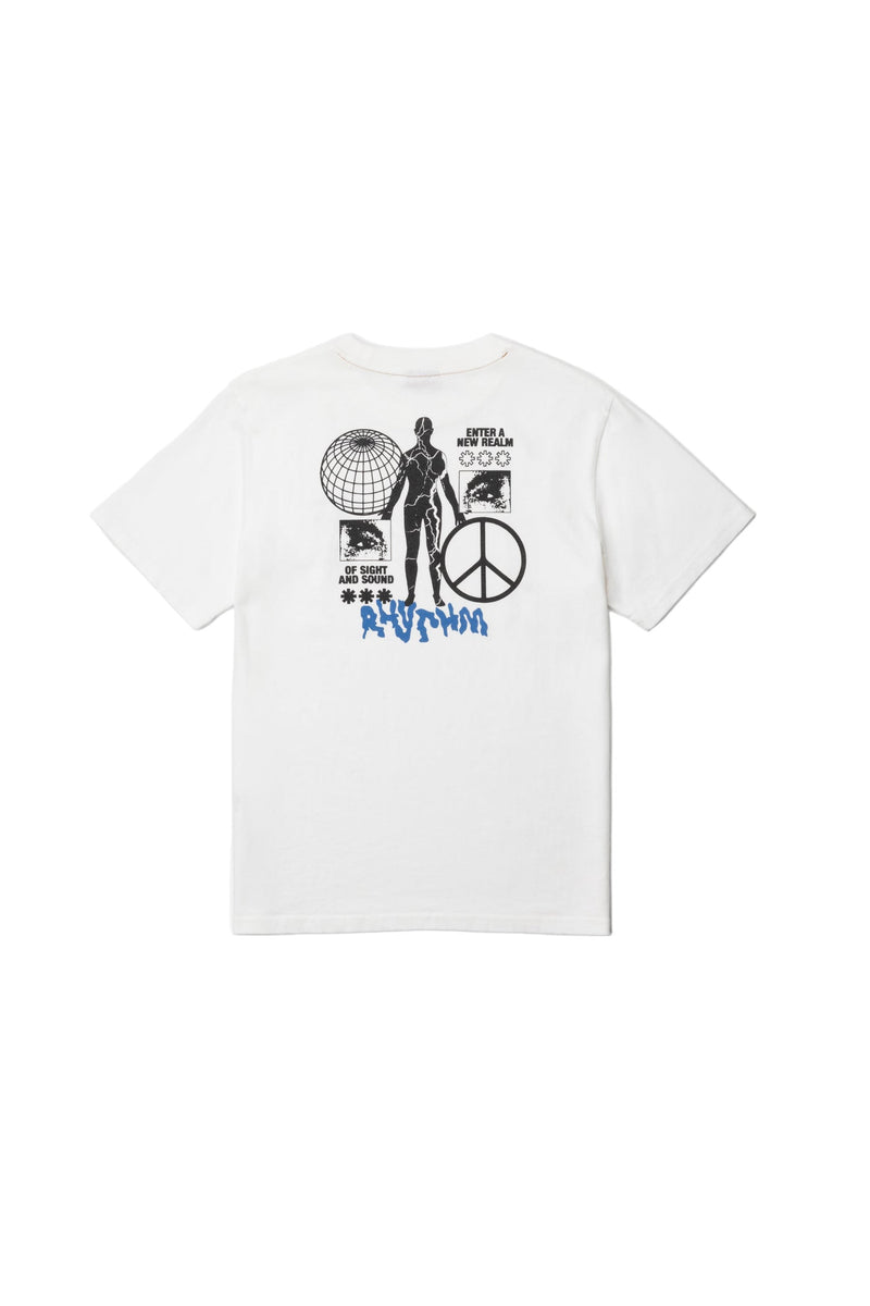 Polera Hombre New Realm Vintage - White