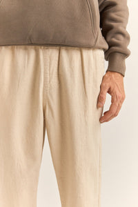 Pantalón Hombre Linen - Bone