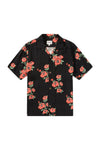 Camisa Hombre Floral - Vintage Black