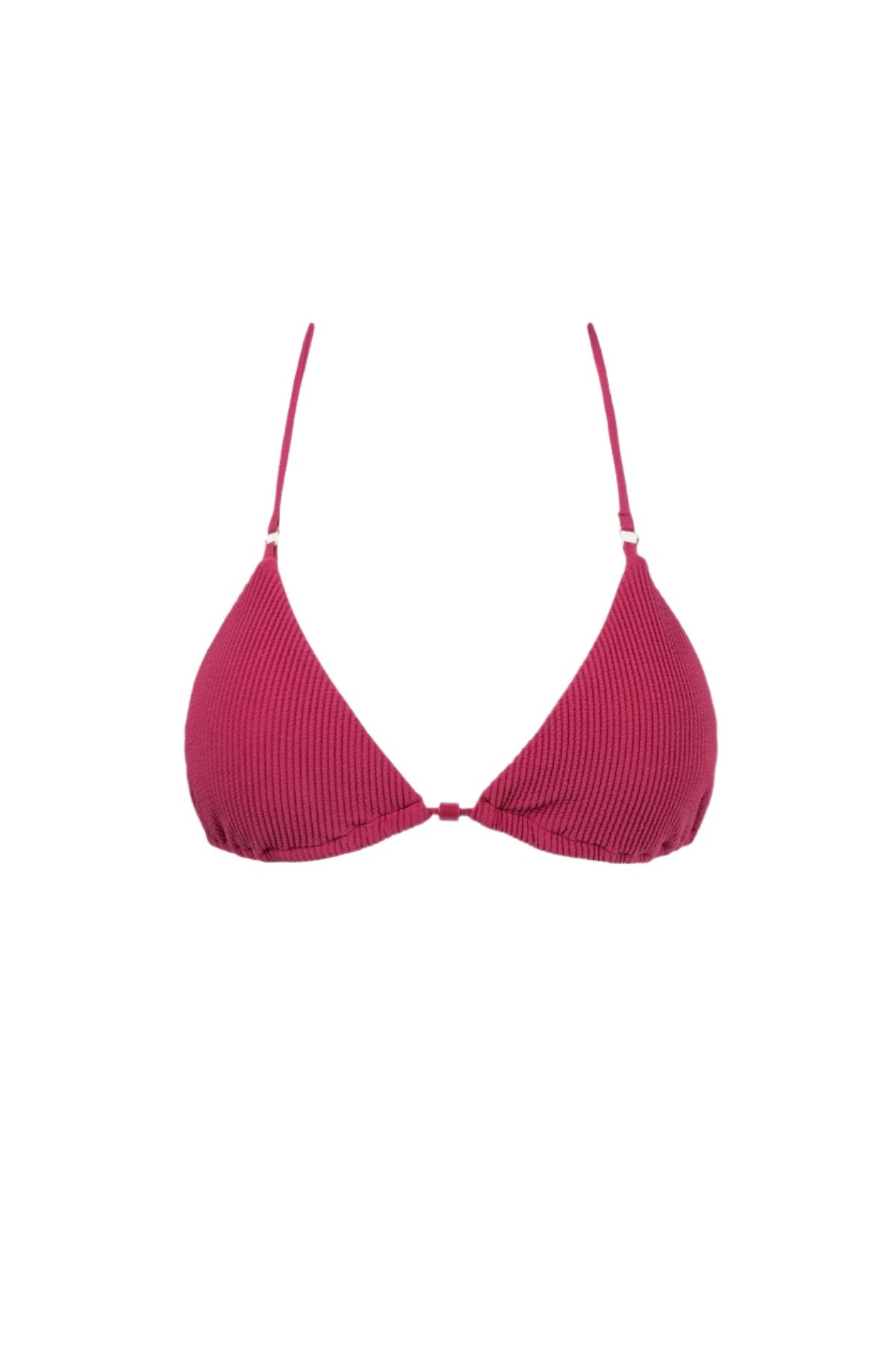 Bikini Top Isla Rib Slide Tri - Sangria