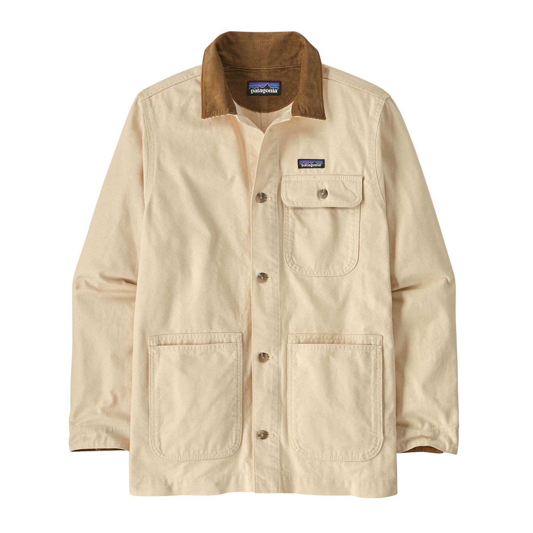 Chaqueta Hombre Point Reyes Canvas - Undyed Natural