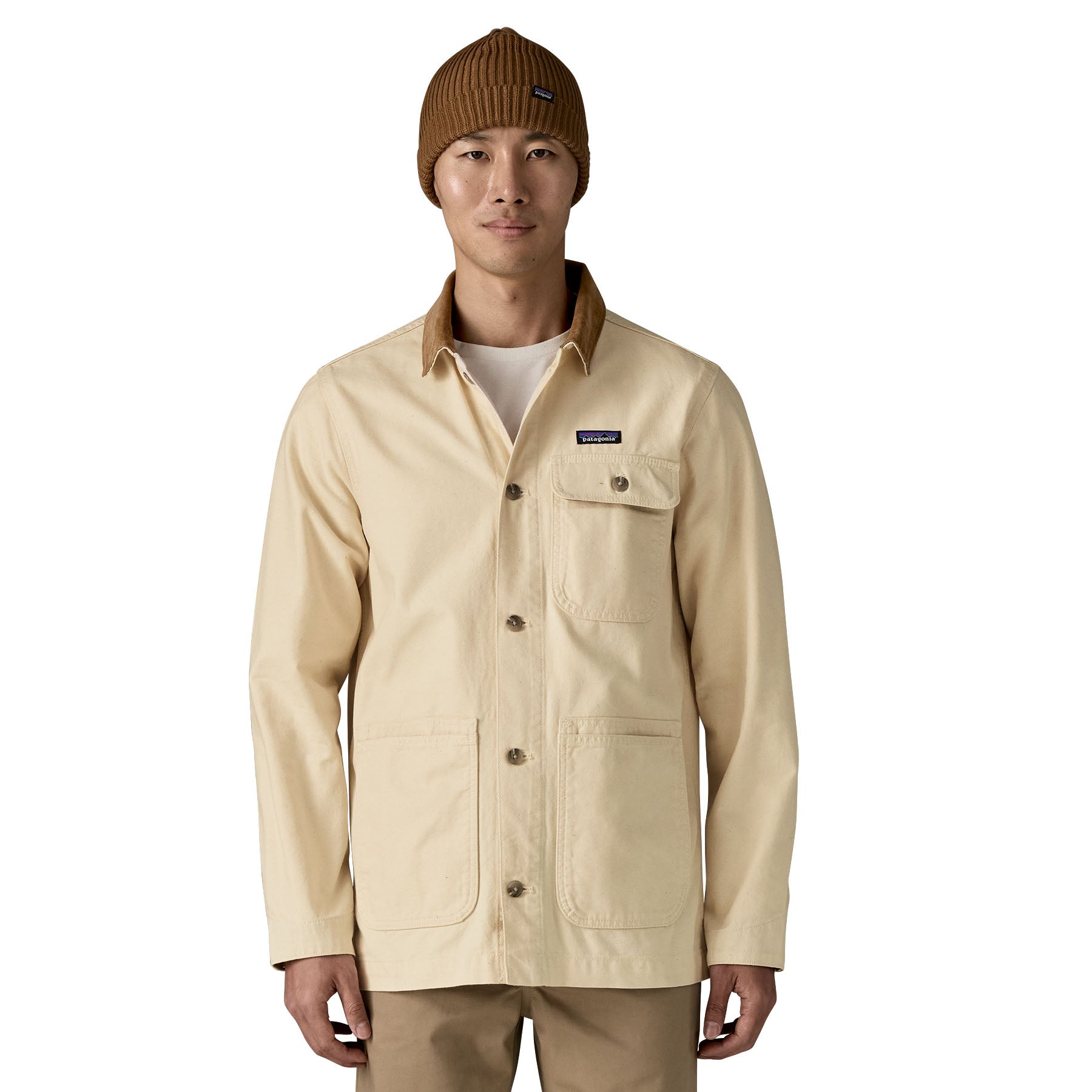 Chaqueta Hombre Point Reyes Canvas - Undyed Natural