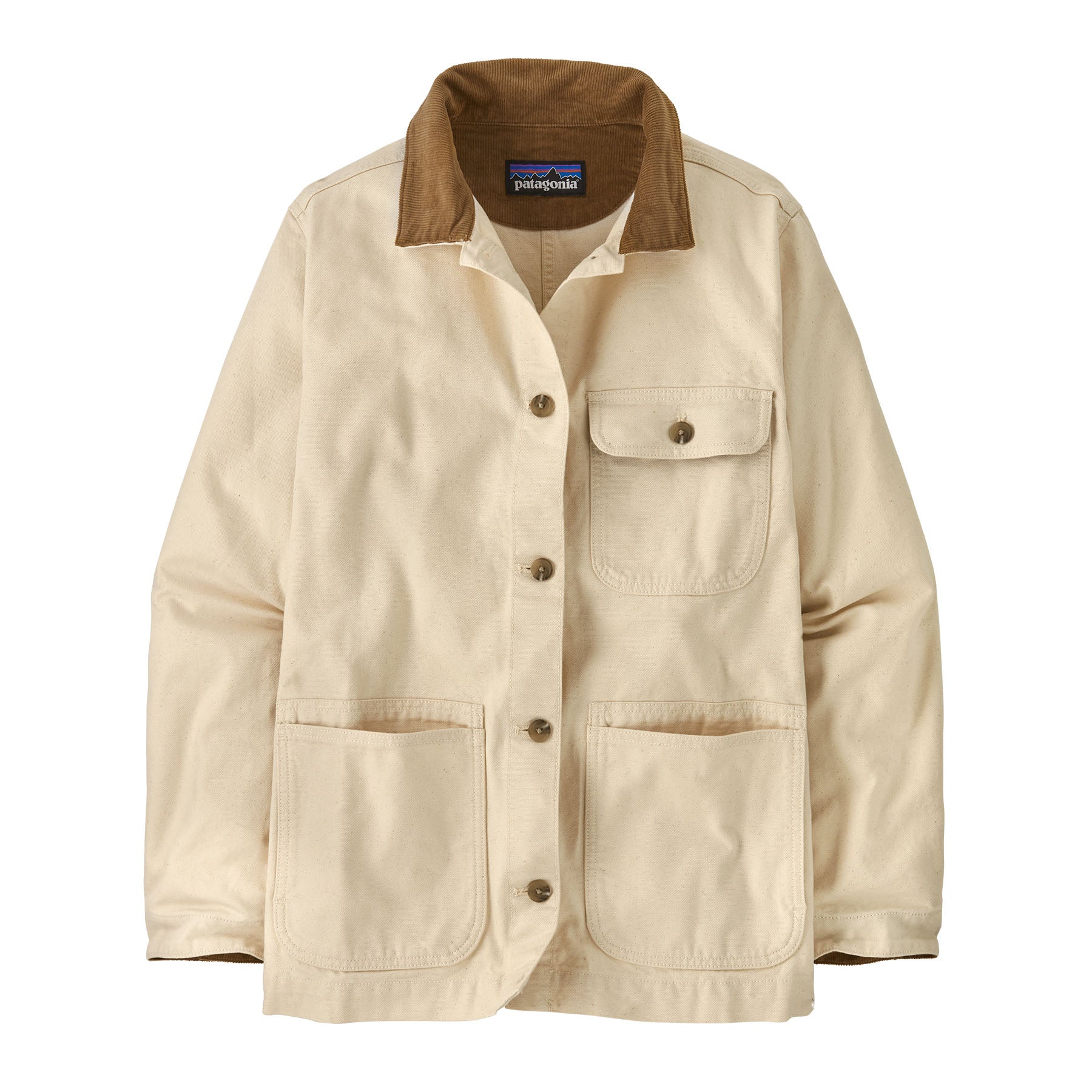 Chaqueta Mujer Point Reyes Canvas - Undyed Natural