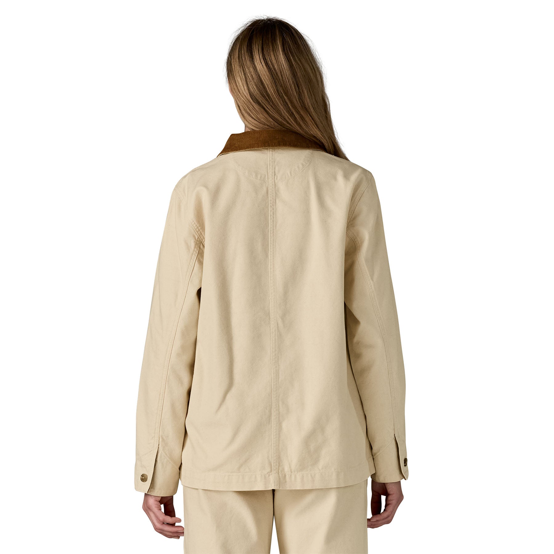 Chaqueta Mujer Point Reyes Canvas - Undyed Natural
