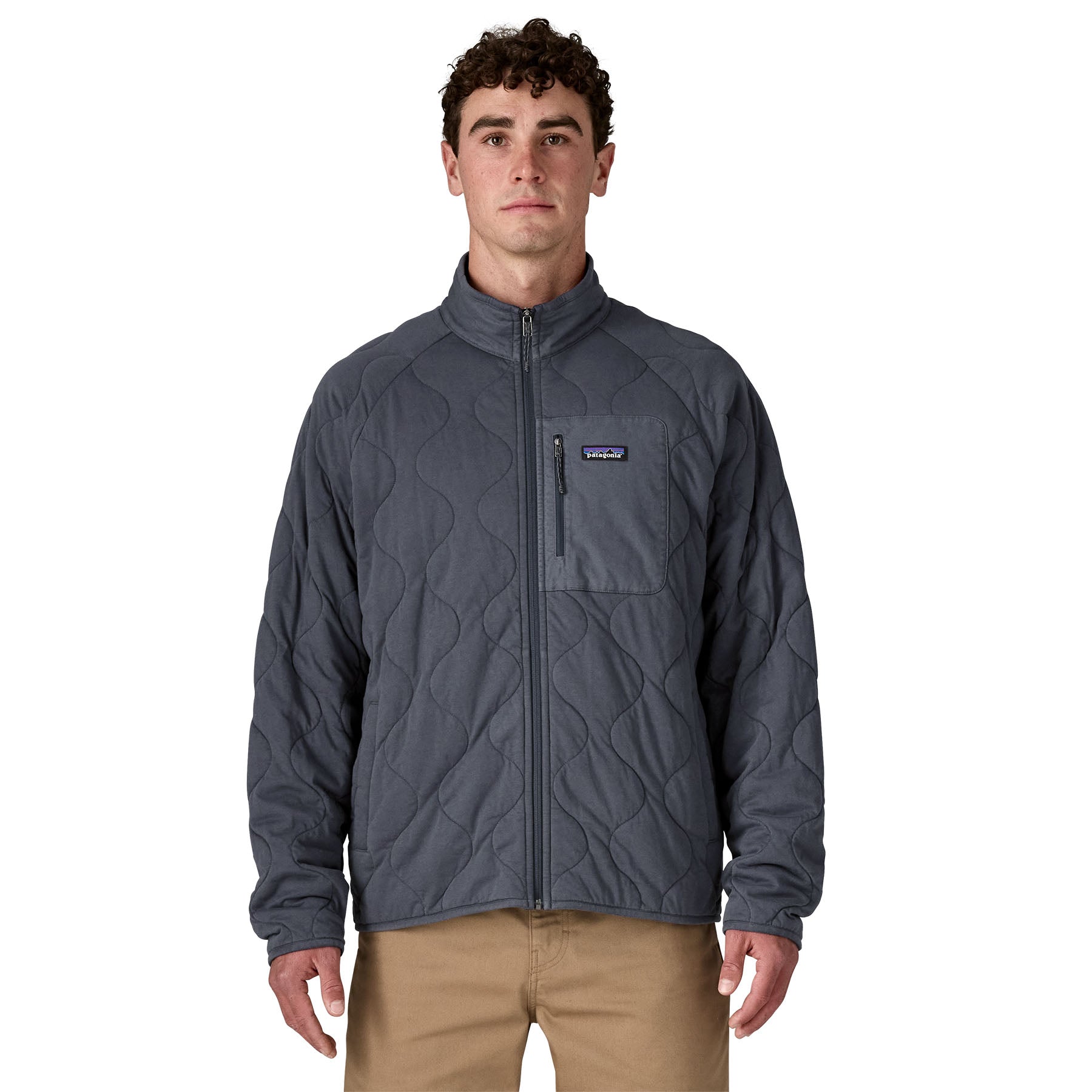 Chaqueta Hombre Daily Quilted - Smolder Blue