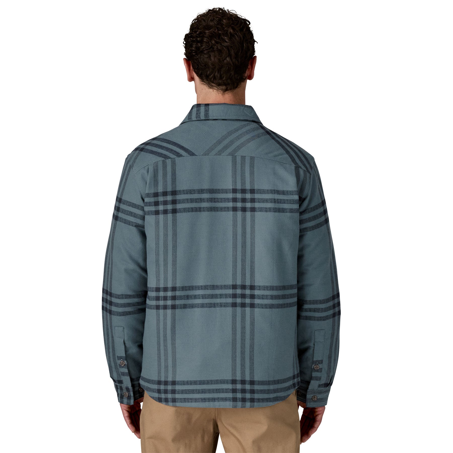 Chaqueta Hombre Insulated Organic Cotton Fjord Flannel - Plume Grey
