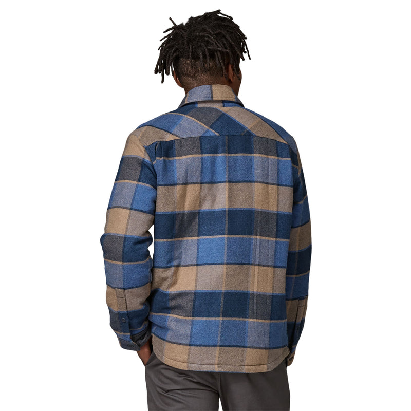 Chaqueta Hombre Insulated Organic Cotton Fjord Flannel - Smolder Blue