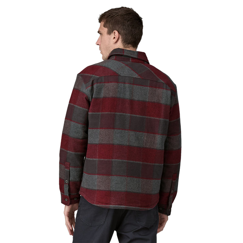 Chaqueta Hombre Insulated Organic Cotton Fjord Flannel - Ink Black