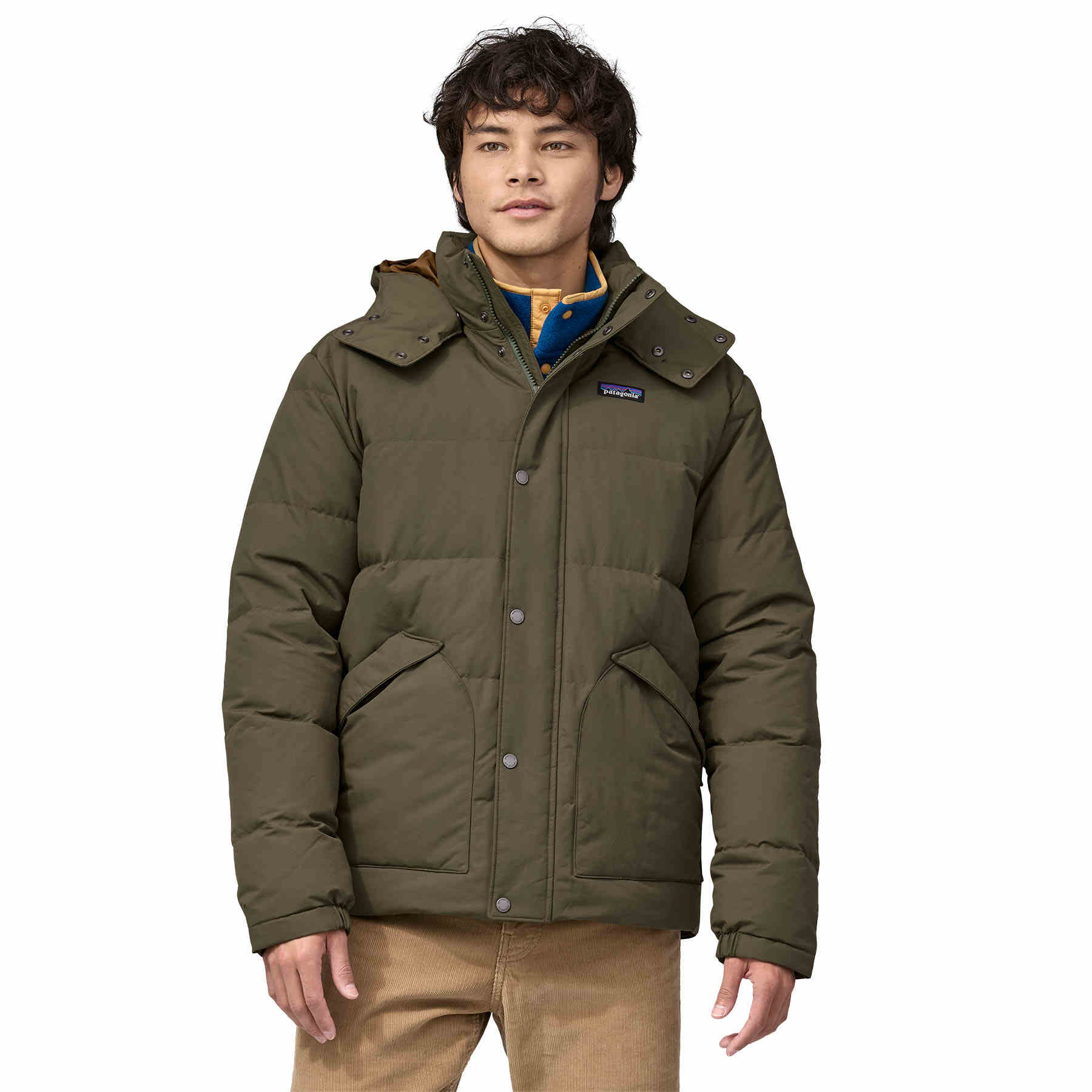 Chaqueta Hombre Downdrift Jacket Basin Green – Preppy Beach