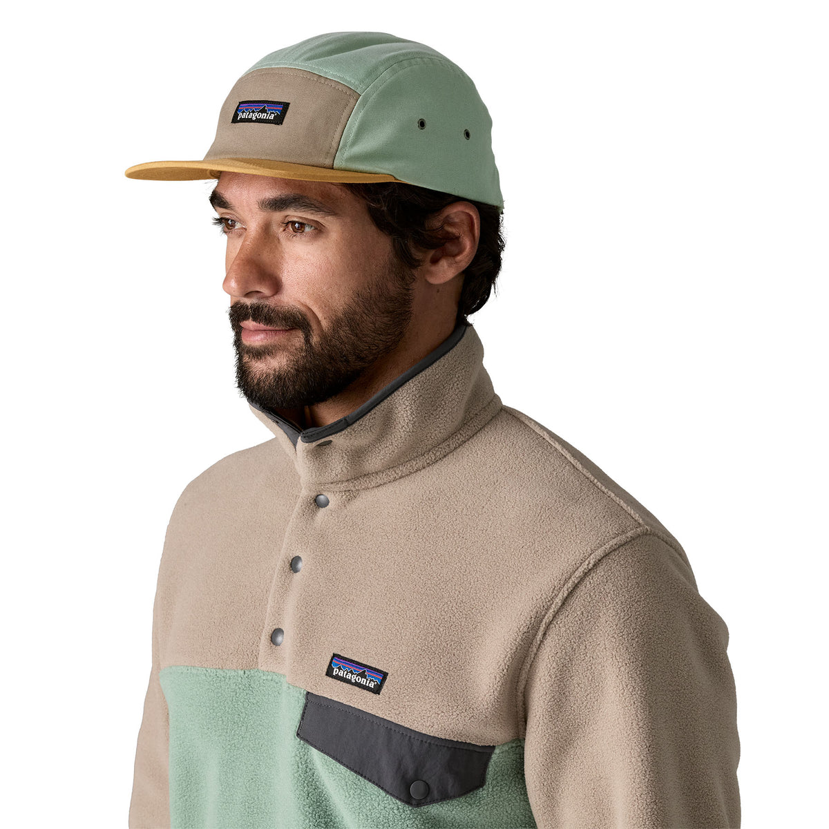 Jockey Five Panel Maclure Hat - Ellwood Green